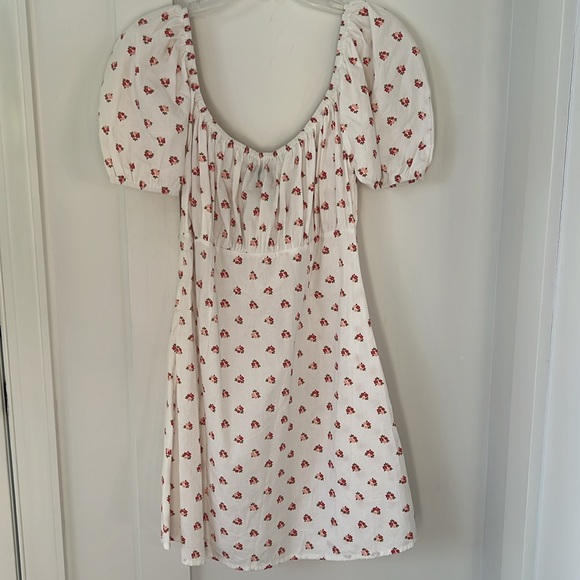 NWT With Jean Floral Mini Dress Size XL - Picture 8 of 10